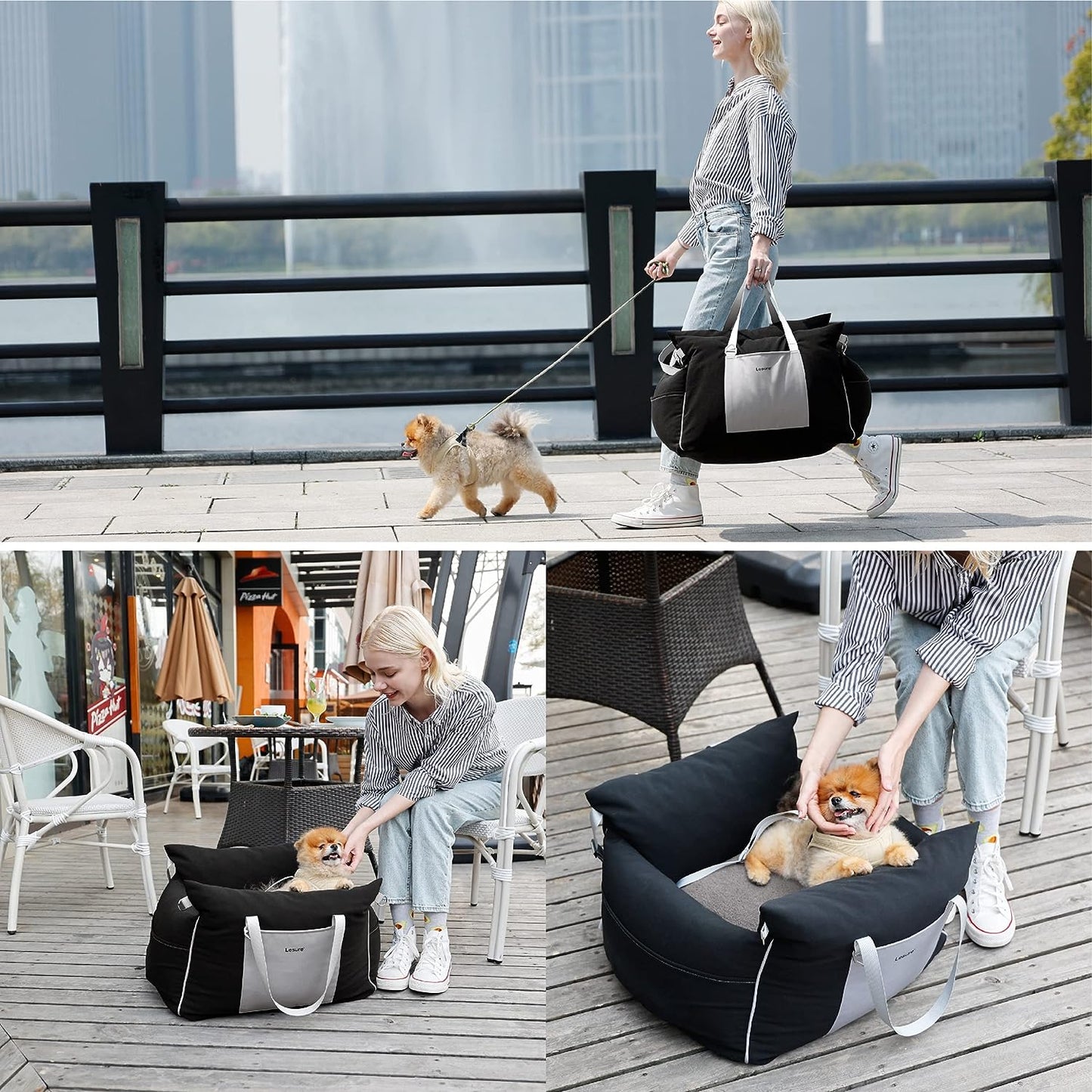 Dog Car Seat Bed - First Class